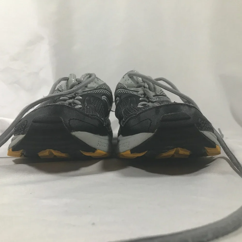 Saucony Mens Cohesion 10 Running Shoes Black Grey Silver S25340-1 Size 9